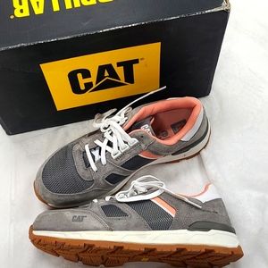 CAT women's steel toe sneakers 8
